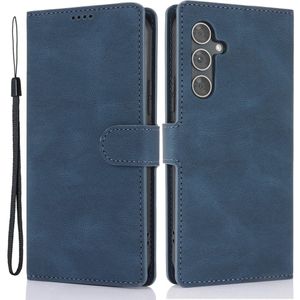 Samsung Galaxy A55 Hoesje - Coverup Book Case - Blauw