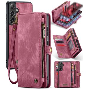 Samsung Galaxy S24 Hoesje - CaseMe 008 2-in-1 Book Case & Back Cover met Portemonnee - Roze