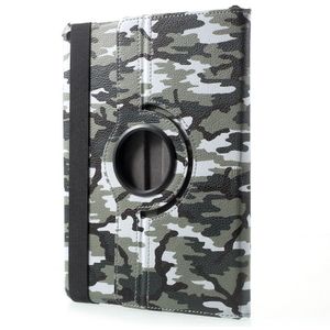 iPad 9.7 (2017/2018) Hoesje - 360 Rotating Book Case - Camouflage