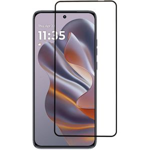 Motorola Edge 50 Neo Screen Protector - Full-Cover 9H Tempered Glass - Zwart