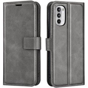 Motorola Moto G52 / G82 Hoesje - Coverup Deluxe Book Case - Grijs