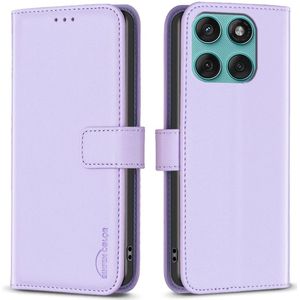 Motorola Edge 60 Fusion Hoesje - BINFEN Book Case - Lila