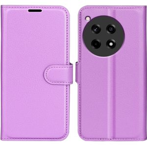 OnePlus 12R Hoesje - Coverup Book Case - Paars