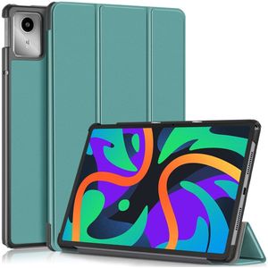 Lenovo Tab M11 Hoesje - Tri-Fold Book Case met Wake/Sleep - Groen
