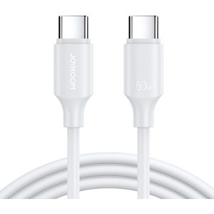 JOYROOM PD 60W Fast Charge Kabel - USB-C naar USB-C - 1 meter - Wit