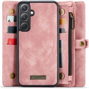 Samsung Galaxy A35 Hoesje - CaseMe 008 2-in-1 Book Case & Back Cover met Portemonnee - Pink