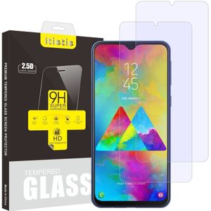 Samsung Galaxy M20 (Power) Screen Protector - Tempered Glass Duo-Pack - Transparant