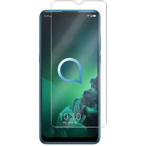 Alcatel 3X (2019) Screen Protector - 9H Tempered Glass - Transparant