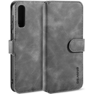 Samsung Galaxy A10 Hoesje - DG.MING Luxe Book Case - Grijs