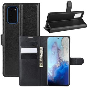 Samsung Galaxy S20 Hoesje - Book Case - Zwart