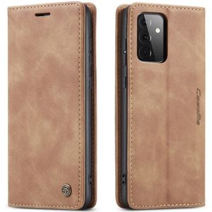 Samsung Galaxy A72 Hoesje - CaseMe Book Case - Bruin