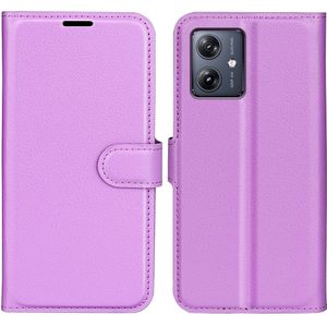 Motorola Moto G54 Hoesje - Coverup Book Case - Paars