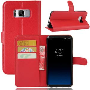 Samsung Galaxy S8 Hoesje - Book Case - Rood