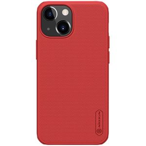 iPhone 13 Mini Hoesje - Nillkin Super Frosted Shield Back Cover - Rood