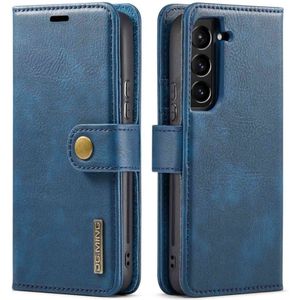 Samsung Galaxy S23 Hoesje - DG.MING 2-in-1 Book Case & Back Cover - Blauw