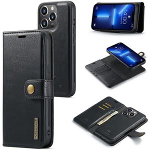 iPhone 15 Pro Max Hoesje - DG.MING 2-in-1 Book Case & Back Cover - Zwart
