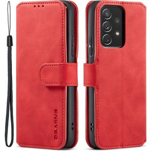 Samsung Galaxy A53 Hoesje - DG.MING Luxe Book Case - Rood
