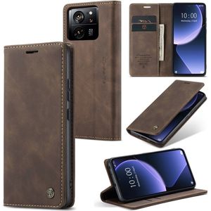 Xiaomi 13T / 13T Pro Hoesje - CaseMe Book Case - Donkerbruin