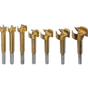 Forstner - Forstnerborenset - Titanium - 7-delig