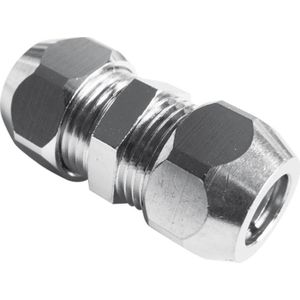 Knel koppeling chroom 10mm
