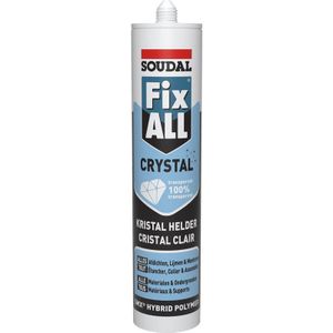 Soudal Fix All Crystal Transparant 290ml
