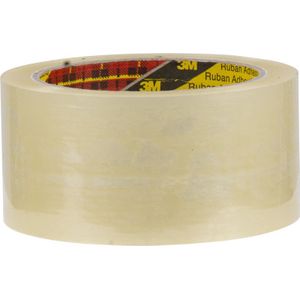 3M Scotch 371 dozensluit tape transparant 50mmx66m