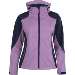 Cerva dames softshell jas Yowie M donkerblauw/paars