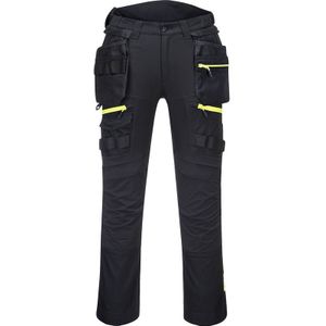 Portwest DX4 stretch werkbroek met afneembare holsterzakken 58 zwart (stuk)