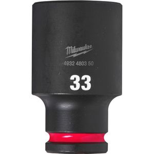 Milwaukee slagdop Shockwave 1/2 lang 33mm