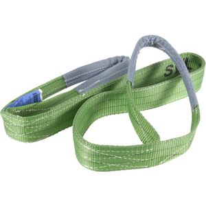 Hijsband groen 2 ton 4m