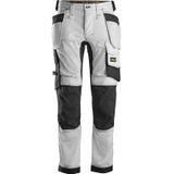 Snickers AllroundWork stretch werkbroek met holsterzakken Slim fit 6241 56 wit