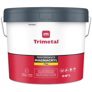 Trimetal Performance Magnacryl Mat 001/AW 10L