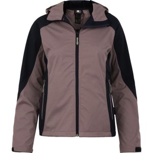 Cerva dames softshell jas Yowie S donkerblauw/paars