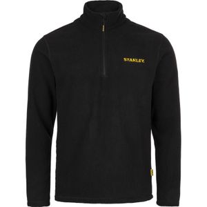 Stanley Gadsden micro fleece trui met rits L zwart