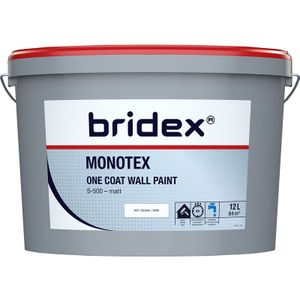 Bridex Monotex muurverf extra dekkend mat 12L wit