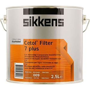 Sikkens Cetol Filter 7 plus 009 Donker eiken 2,5L
