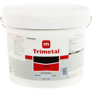 Trimetal soft muurverf 10L wit