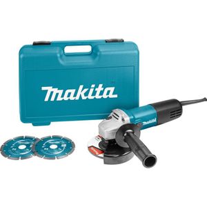 Makita 9558HNRGK2 haakse slijpmachine 125mm