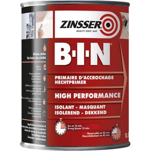 Zinsser B-I-N hechtprimer 1L wit