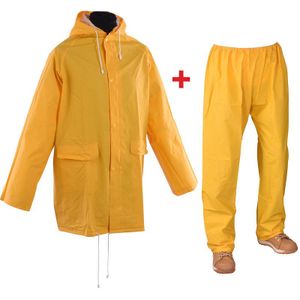 Regenpak XL geel