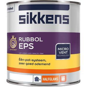 Sikkens Rubbol EPS Plus Alkyd 1L zuiver wit RAL9010