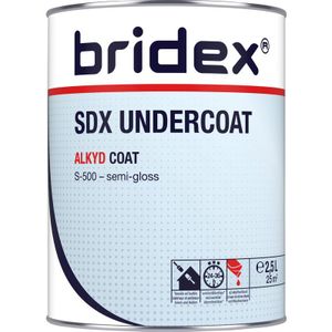 Bridex SDX Undercoat grondverf alkyd 2,5L wit