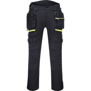 Portwest DX4 stretch werkbroek met afneembare holsterzakken 58 wit/grijs