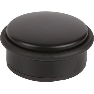 Deurstopper RVS-Inox zwart 1,2kg Ø105x45mm