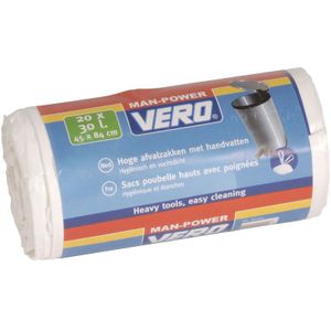 Vero ManPower pedaalemmerzakken 30L (20 Stuks)