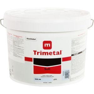 Trimetal soft muurverf 5L wit