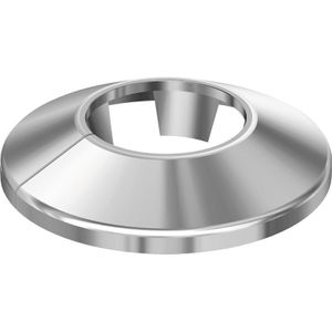 Flamco Rozet RVC 3/8"-18 chroom
