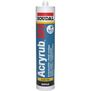 Soudal acryrub CF 2 Wit 310ml