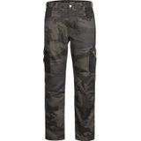 Cerva werkbroek camouflage met kniezakken XL groen