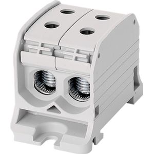 Teco aansluitklem RKA 1 polig 2x50mm² grijs